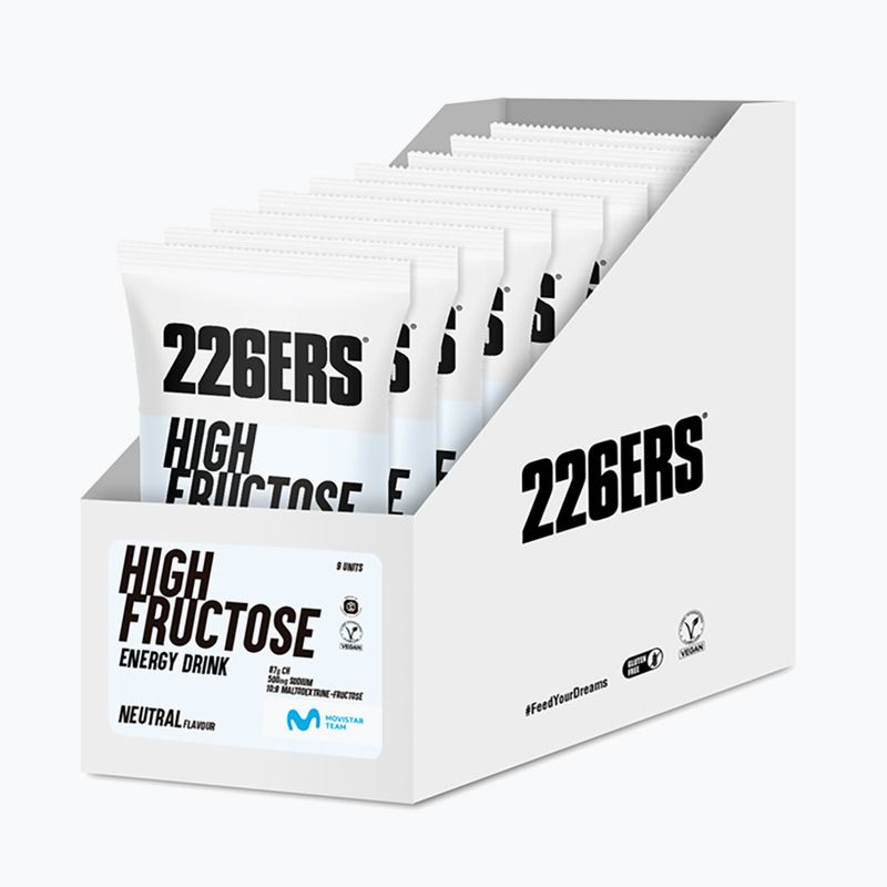Sada energetických nápojů 226ERS High Fructose Energy Drink 9 ks. x 90 g neutrální