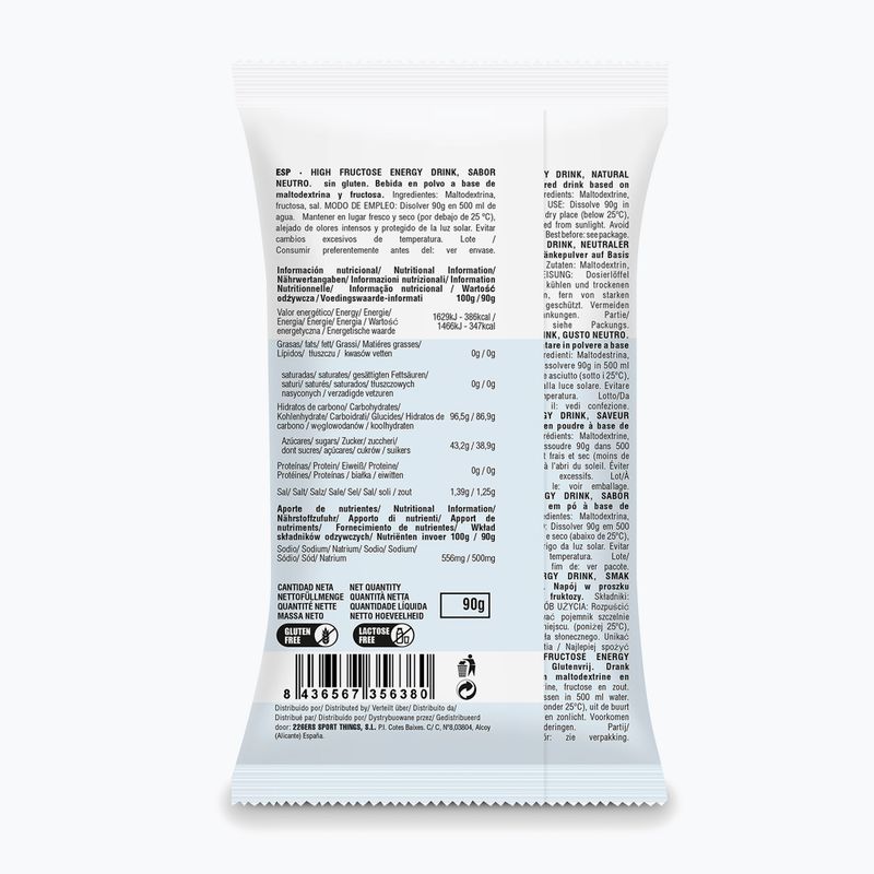 Sada energetických nápojů 226ERS High Fructose Energy Drink 9 ks. x 90 g neutrální 3