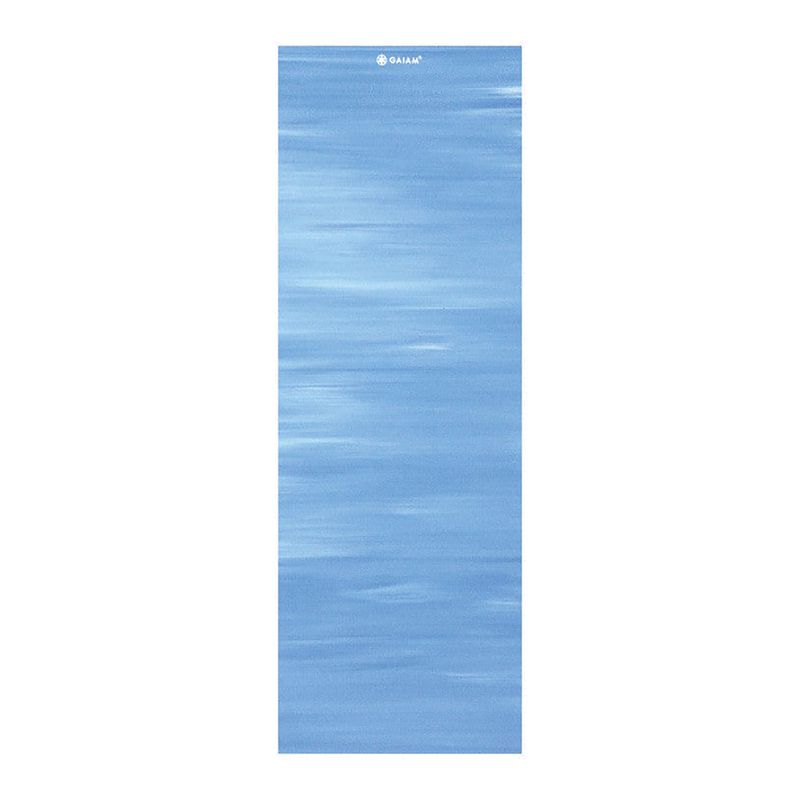 Podložka na jógu Gaiam Tie Dye 4 mm modrá 54844 5