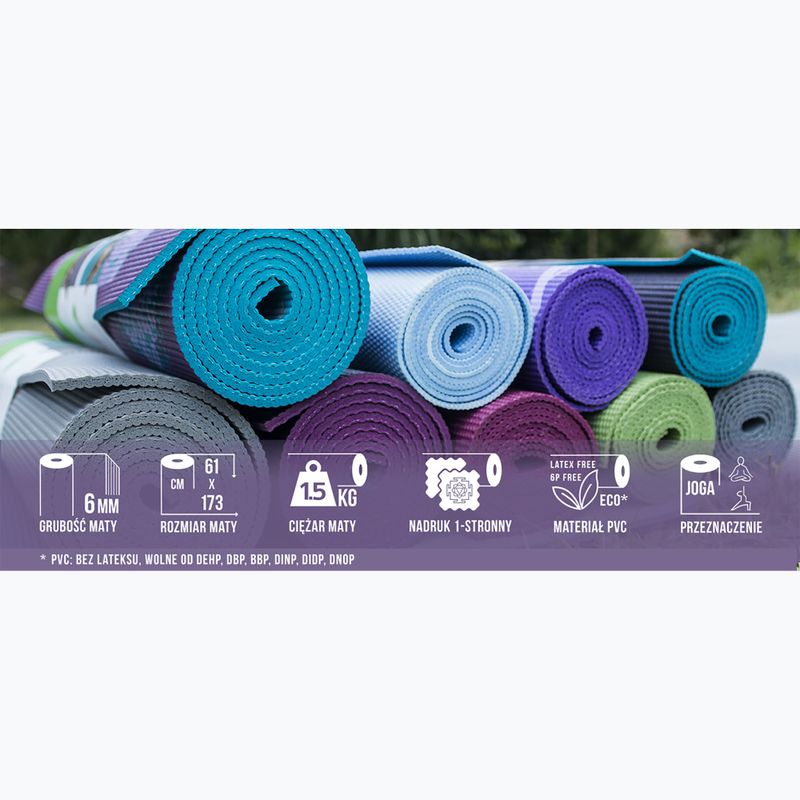 Podložka na jógu Gaiam Capri 6 mm capri 6
