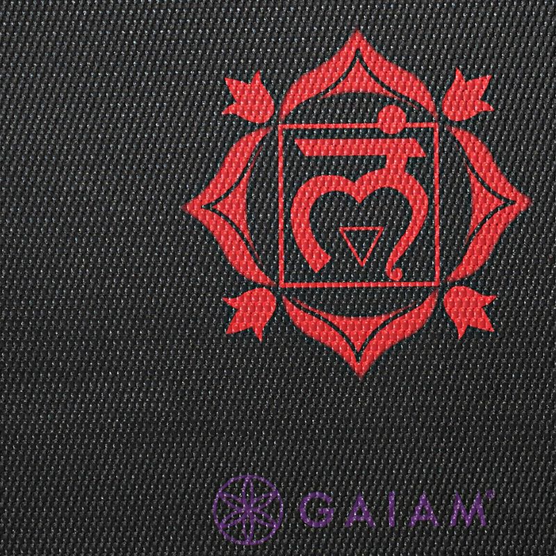 Podložka na jógu Gaiam Premium Black Chakra 6 mm black chakra 5