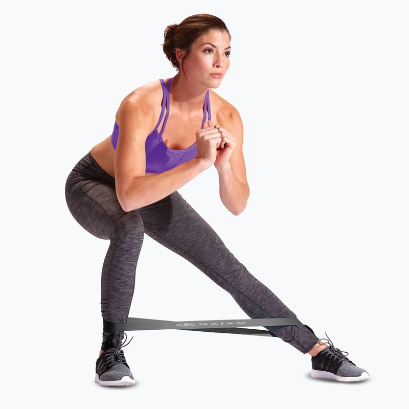 Sada posilovacích odporových gum Zestaw Gaiam Restore Mini Band Kit 3 szt. green/blue/navy 2