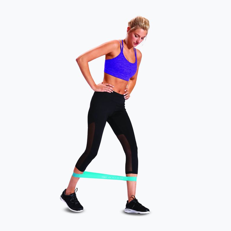 Sada posilovacích odporových gum Zestaw Gaiam Restore Mini Band Kit 3 szt. green/blue/navy 3