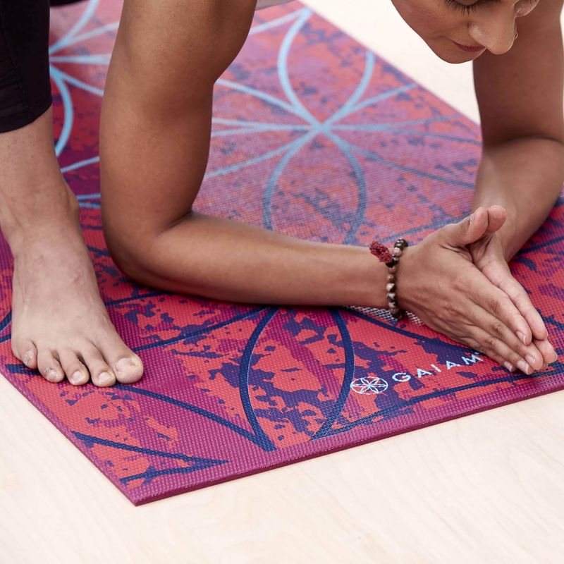 Podložka na jógu Gaiam Radience 6 mm růžová 63491 6