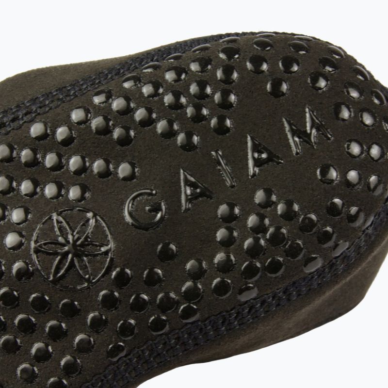 Ponožky Gaiam Grippy Yoga Studio black/blue/green 5