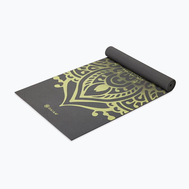 Jógová podložka Gaiam Sundial Layers cool maccha 3