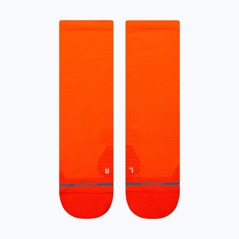Běžecké ponožky Stance Iconic Light Crew tomato 2
