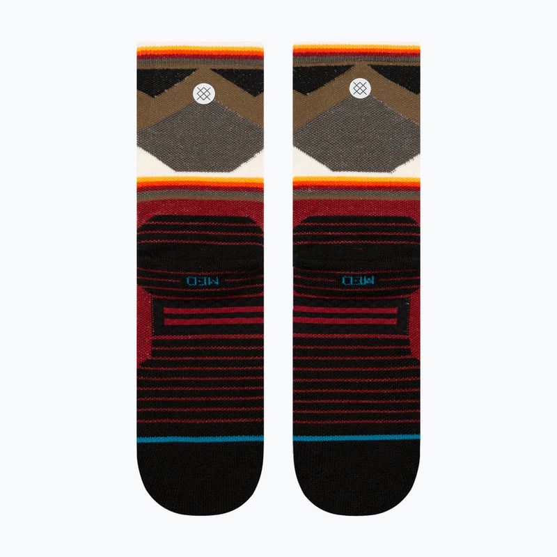 Běžecké ponožky Stance Jimmy Chin Mid Wool Crew red 3