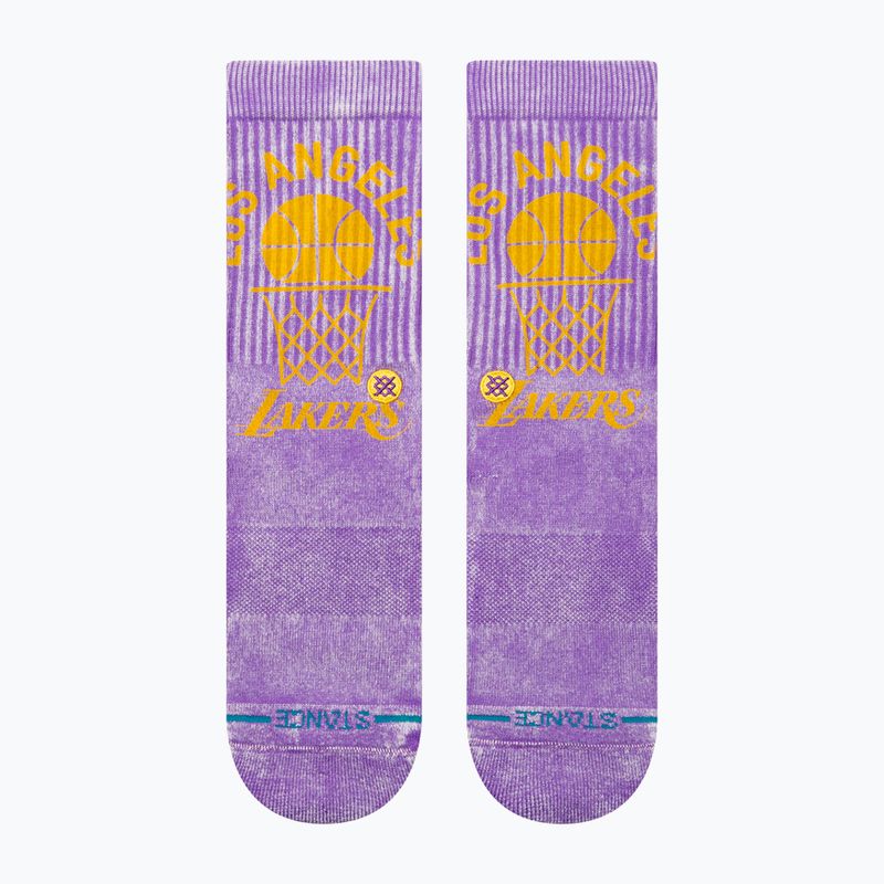 Ponožky Stance Vintage Los Angeles Lakers purple 2