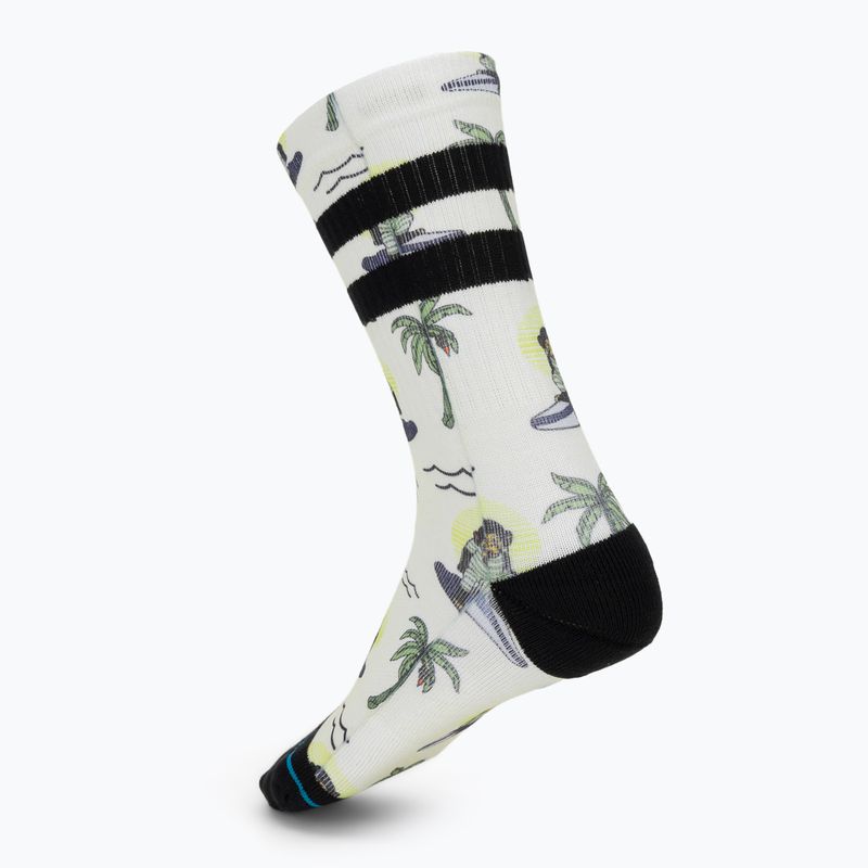 Ponožky Stance Surfin Monkey Crew white 2