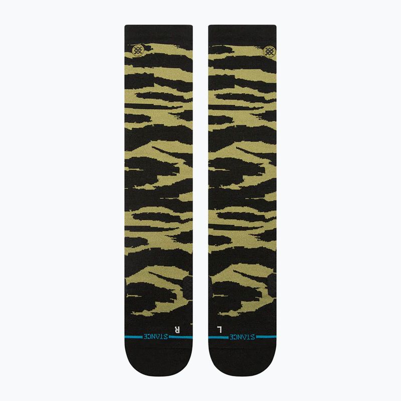 Stance Creeky Meadow Ultralight Wool Snow lyžařské ponožky černé 2