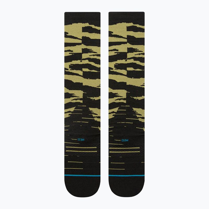 Stance Creeky Meadow Ultralight Wool Snow lyžařské ponožky černé 3