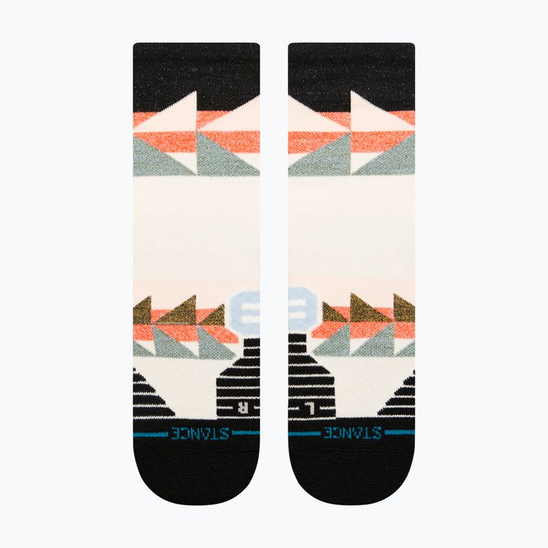 Běžecké ponožky Stance Tri Wool Mid Crew black 2