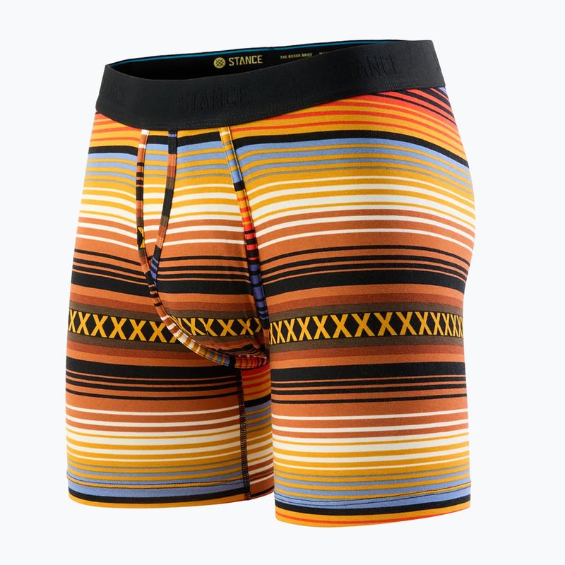 Pánské boxerky  Stance Curren Boxer Brief brown