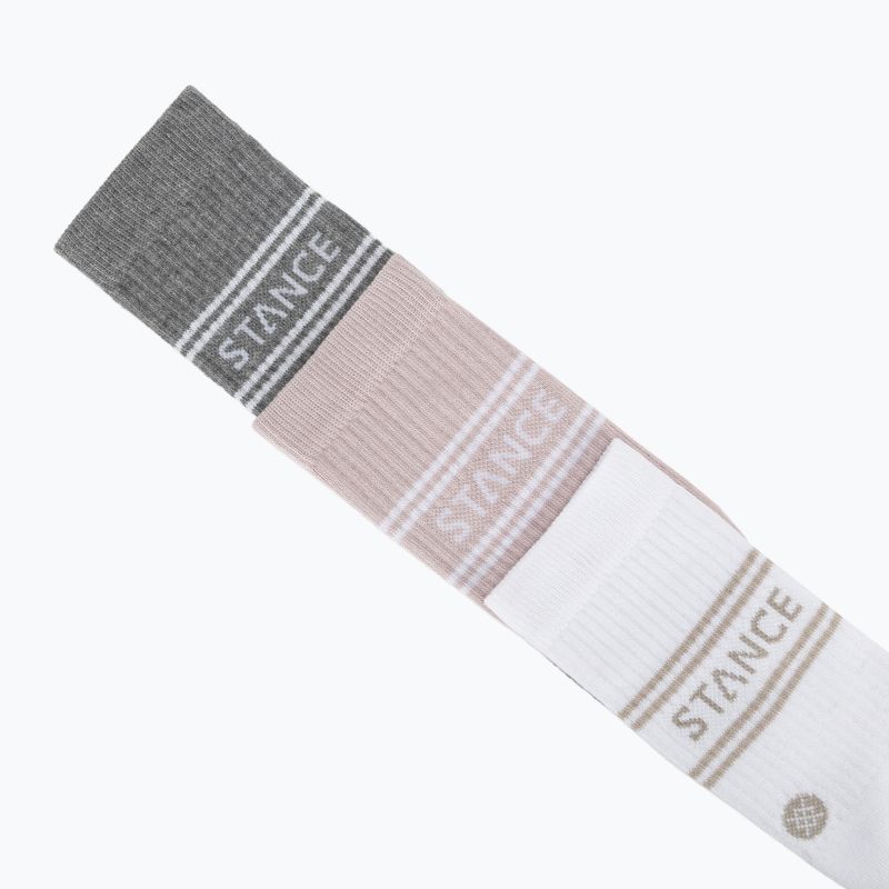 Ponožky Stance Vital Crew 3 pairs purple 6