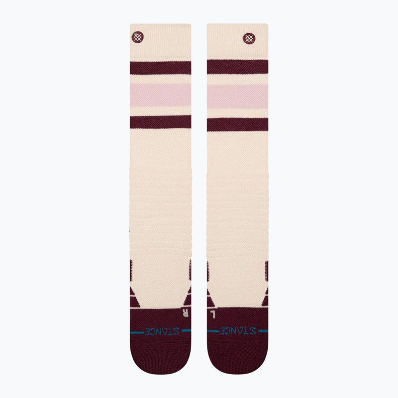 Dámské lyžařské ponožky Stance Boyd Mid Wool Snow Oatmeal 3