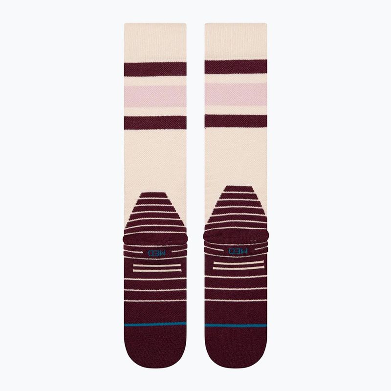 Dámské lyžařské ponožky Stance Boyd Mid Wool Snow Oatmeal 4