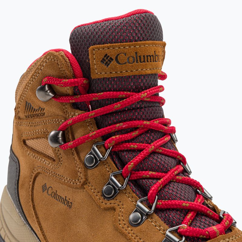 Columbia Newton Ridge Plus WP Amped losí/horská červená dámská treková obuv 8