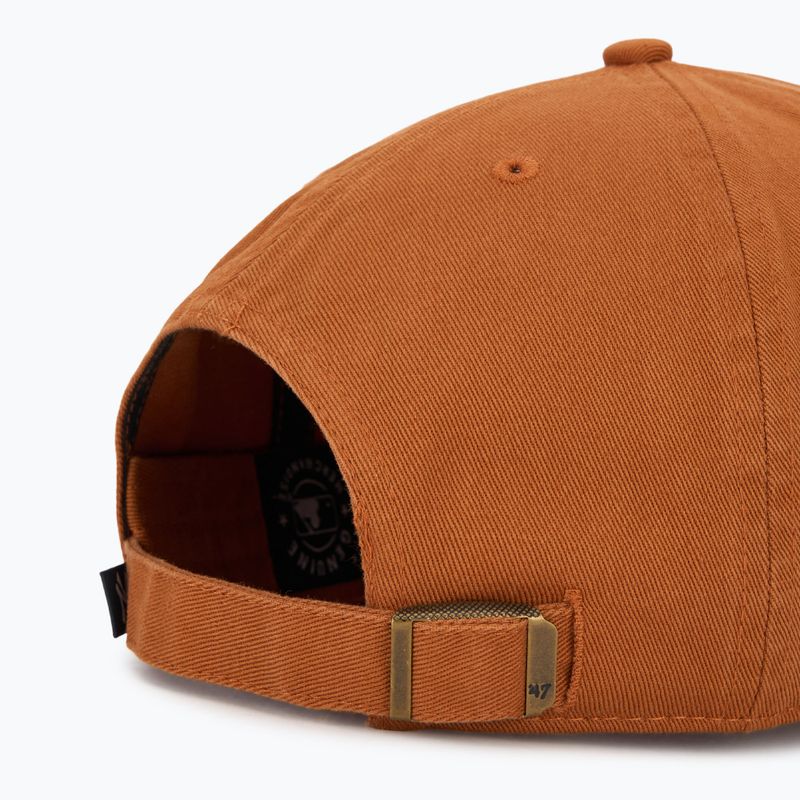 Kšiltovka 47 Brand MLB New York Yankees CLEAN UP burnt orange  4