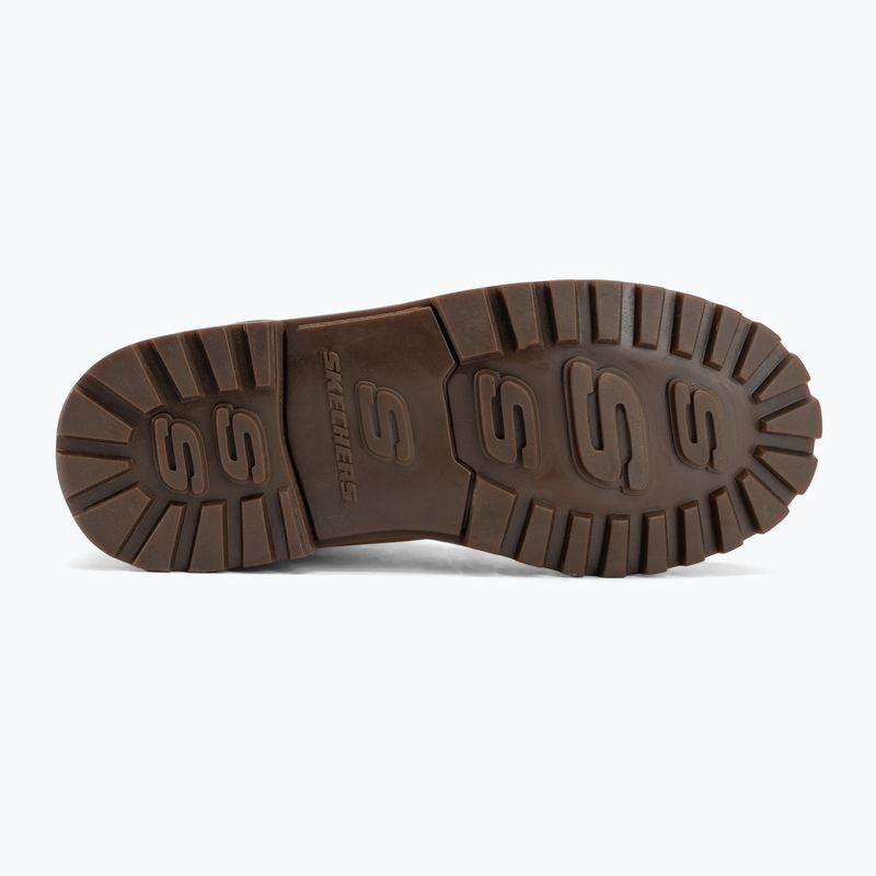 Dětské boty SKECHERS Mecca Mitigate wheat/olive 4