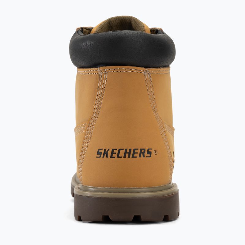 Dětské boty SKECHERS Mecca Mitigate wheat/olive 6