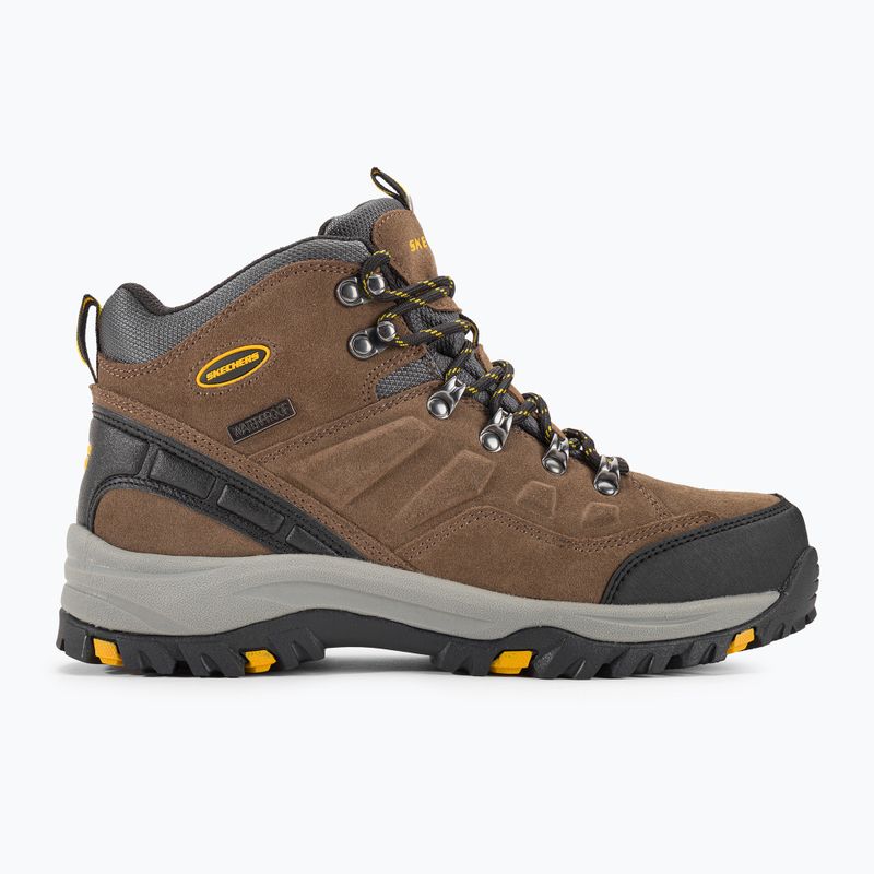 Pánské trekové boty SKECHERS Relment Pelmo khaki 2