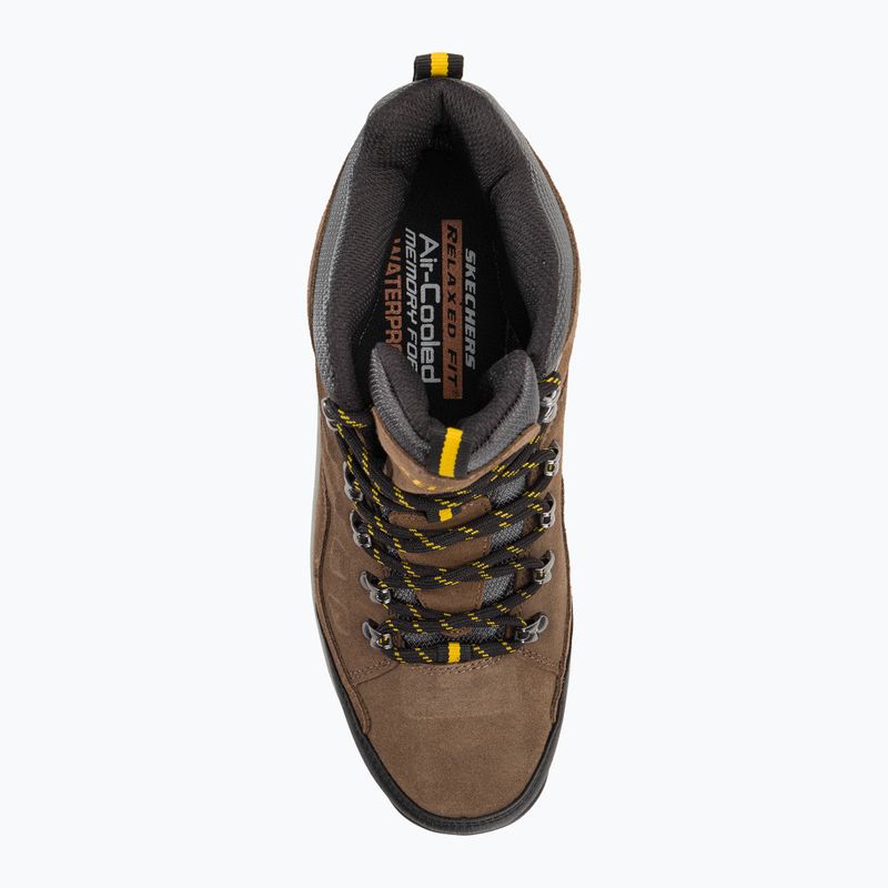 Pánské trekové boty SKECHERS Relment Pelmo khaki 6
