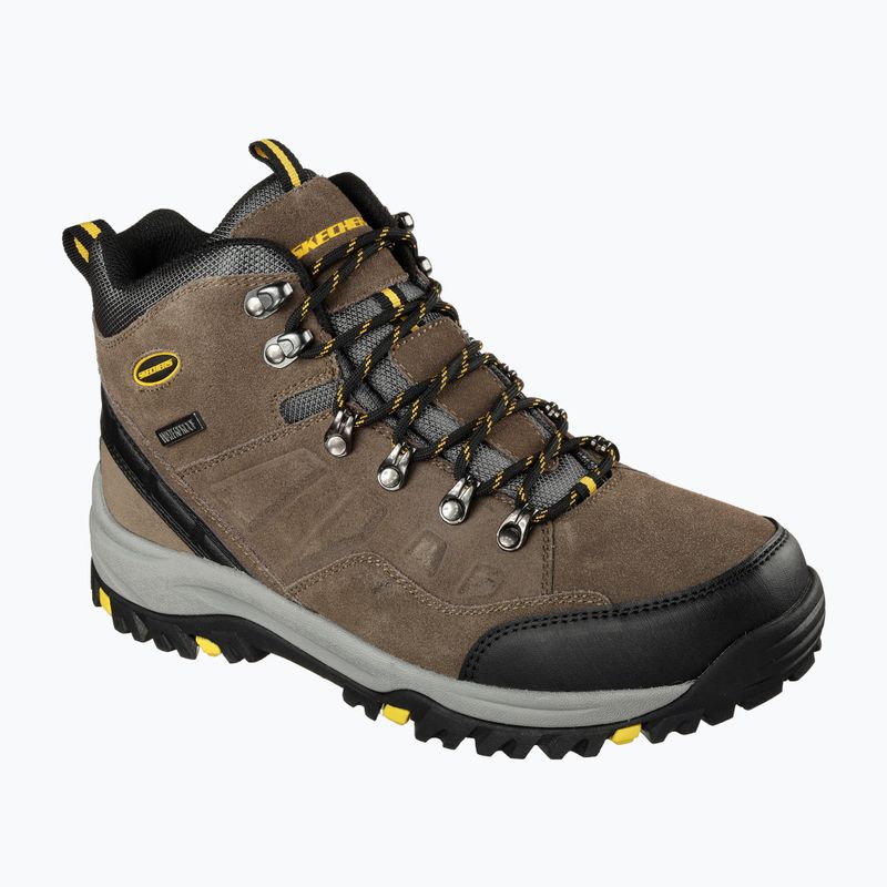 Pánské trekové boty SKECHERS Relment Pelmo khaki 7