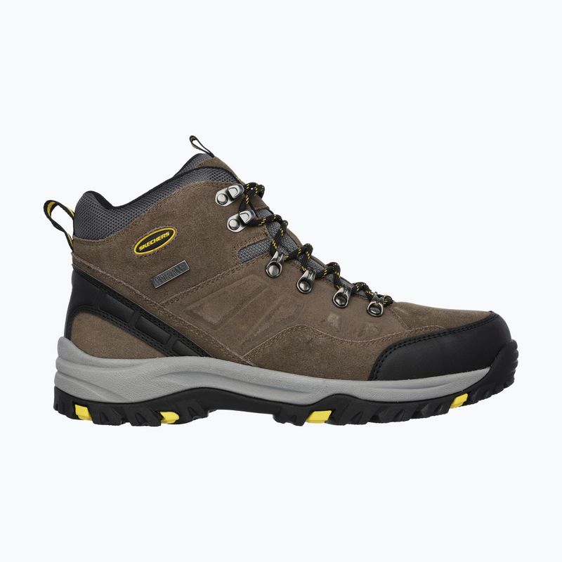Pánské trekové boty SKECHERS Relment Pelmo khaki 8