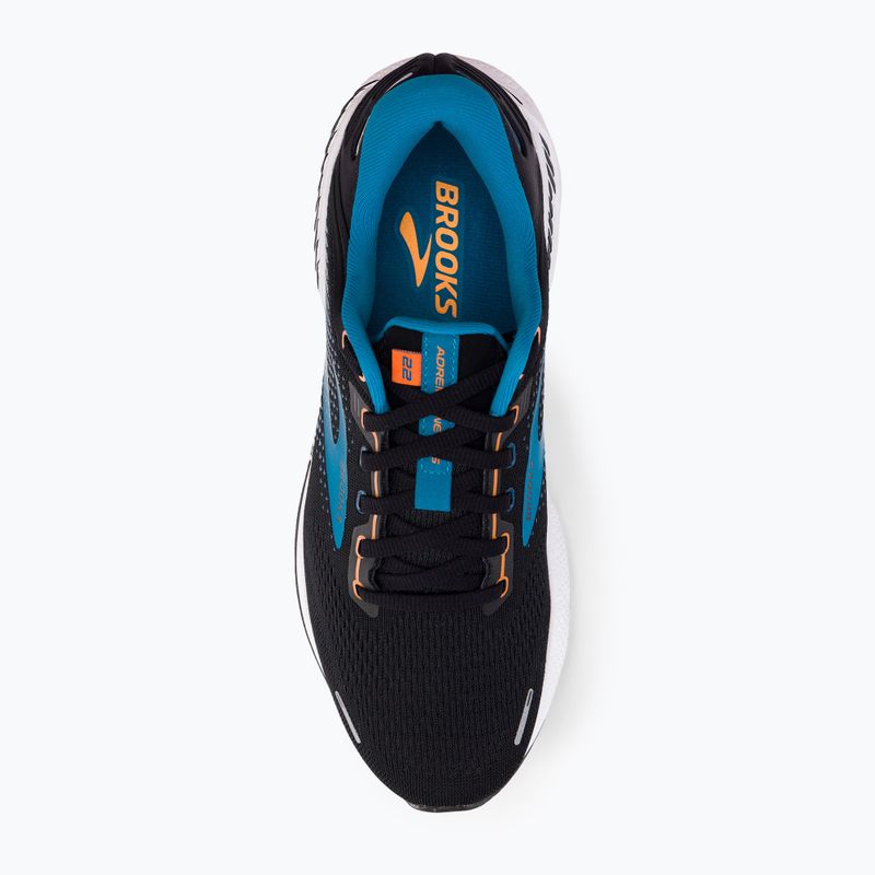 Pánská běžecká obuv BROOKS Adrenaline GTS 22 black-blue 1103661D034 6