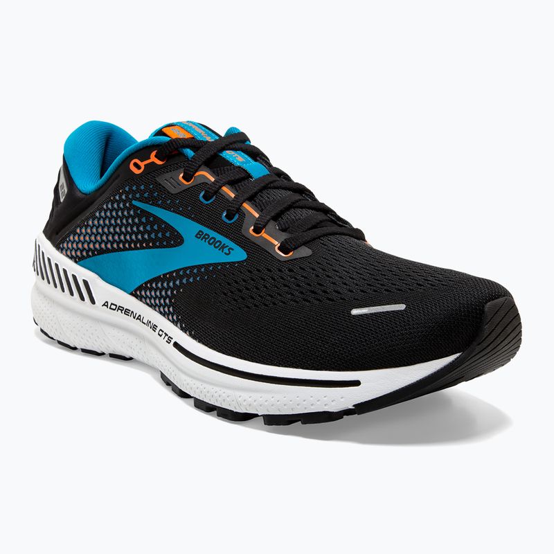 Pánská běžecká obuv BROOKS Adrenaline GTS 22 black-blue 1103661D034 12