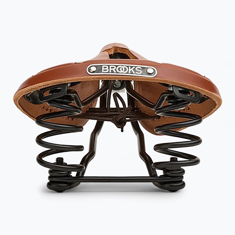 Cyklistické sedlo Brooks England Flyer Carved honey 5