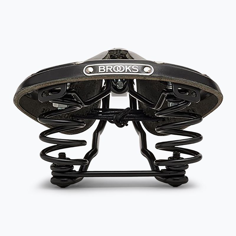 Cyklistické sedlo Brooks England Flyer Carved black 5
