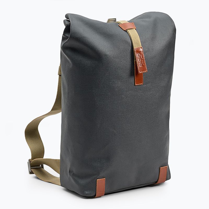 Batoh Brooks England Pickwick Cotton Canvas 26 l grey/honey  2