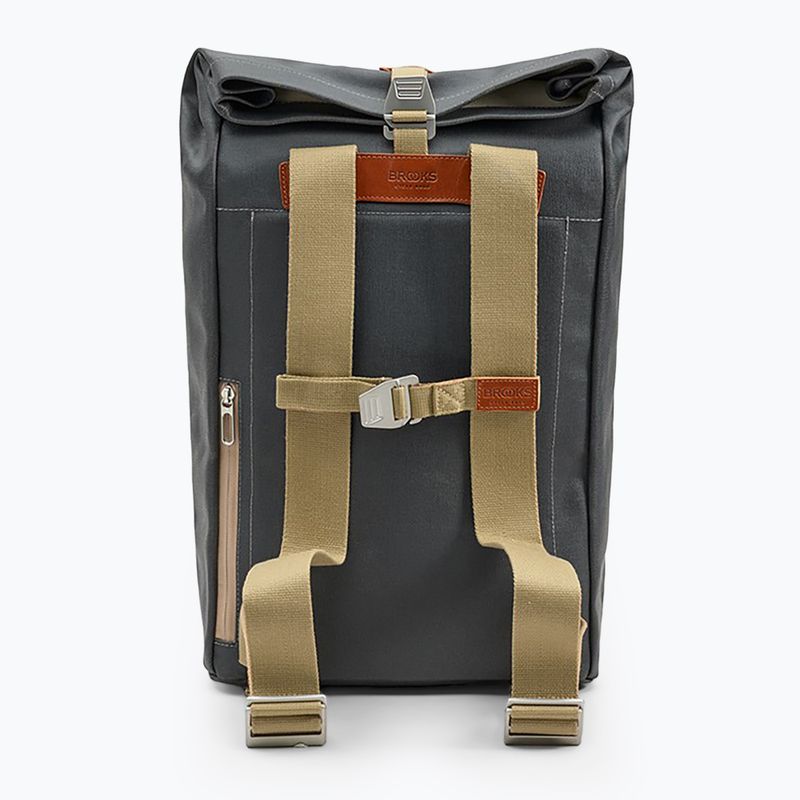 Batoh Brooks England Pickwick Cotton Canvas 26 l grey/honey  3