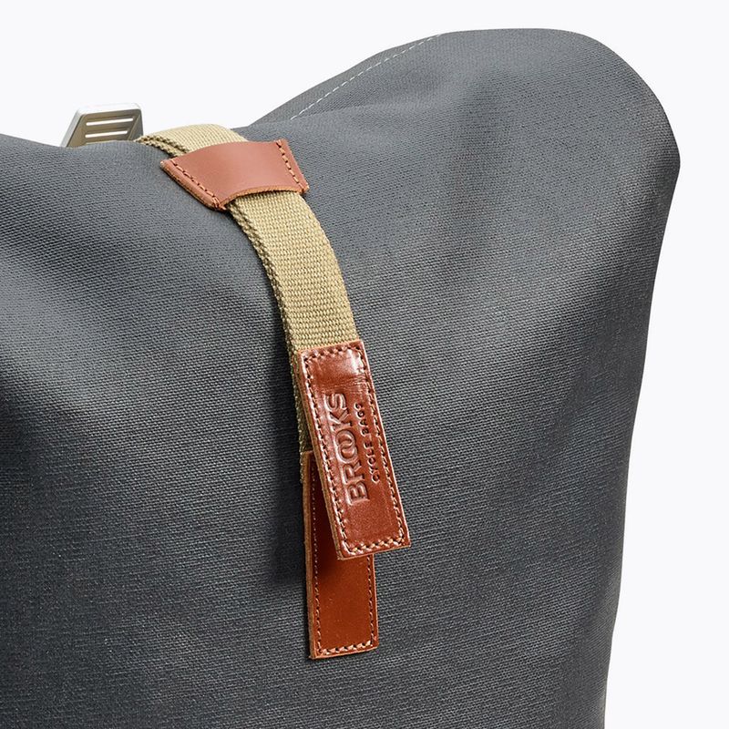 Batoh Brooks England Pickwick Cotton Canvas 26 l grey/honey  8