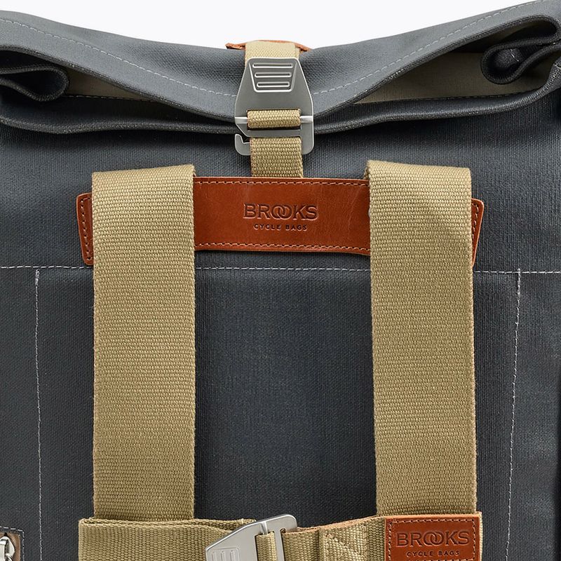 Batoh Brooks England Pickwick Cotton Canvas 26 l grey/honey  10