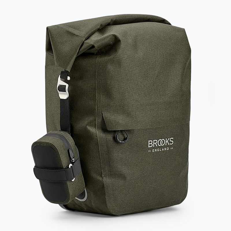 Brašna na kolo Brooks England Scape Pannier Large 18-22 l mud green 5