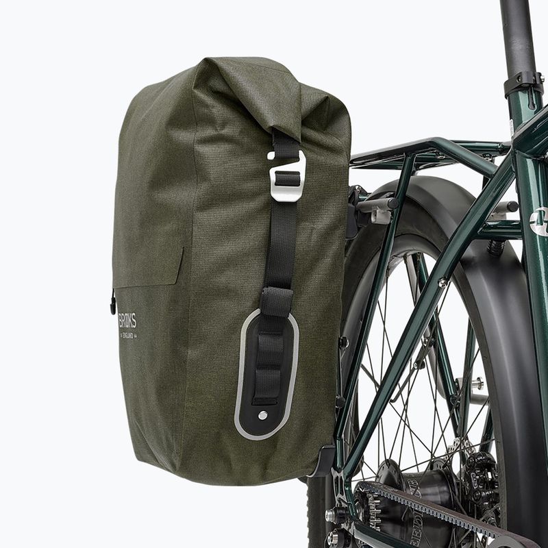 Brašna na kolo Brooks England Scape Pannier Large 18-22 l mud green 7