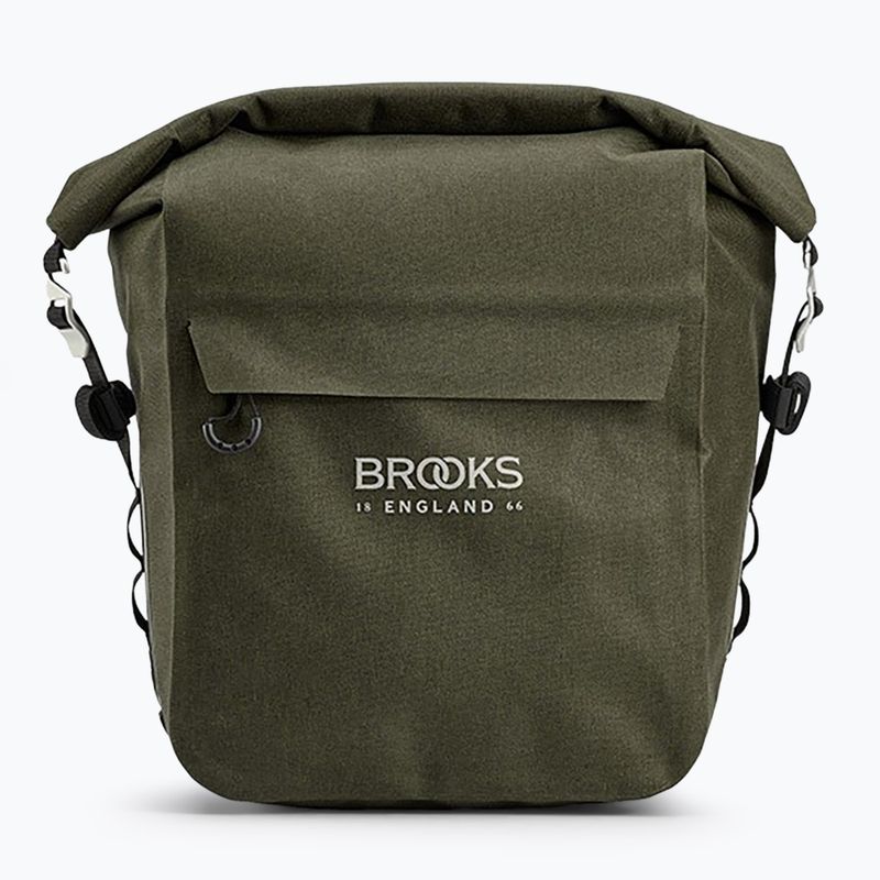 Brašna na kolo Brooks England Scape Pannier Small 10-13 l mud green 2