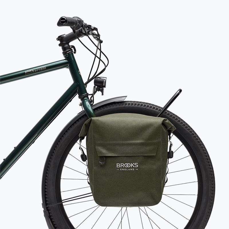 Brašna na kolo Brooks England Scape Pannier Small 10-13 l mud green 6