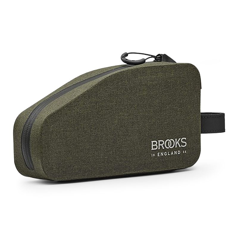 Brašna na rám kola Brooks England Scape Top Tube 0,9 l mud green