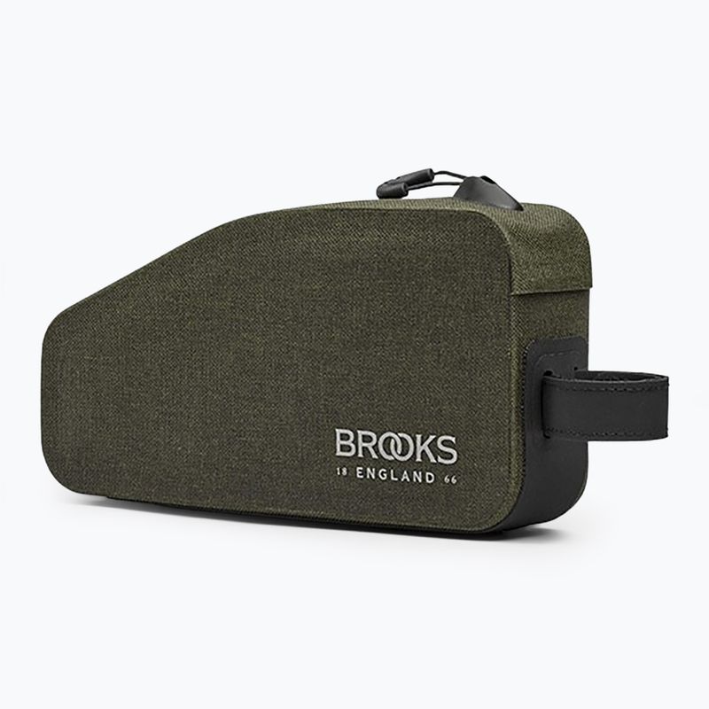 Brašna na rám kola Brooks England Scape Top Tube 0,9 l mud green 2