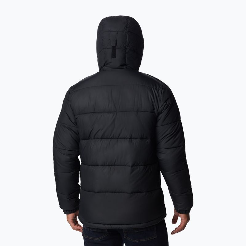 Pánská péřová bunda Columbia Pike Lake Hooded černá 1738032 2