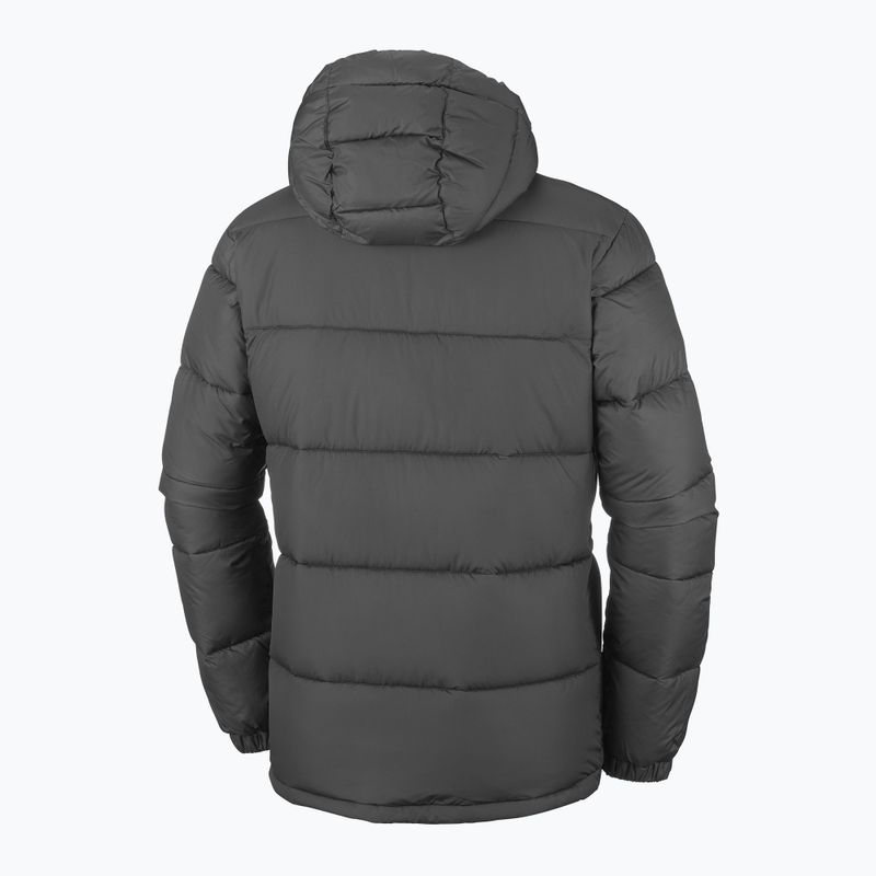 Pánská péřová bunda Columbia Pike Lake Hooded černá 1738032 9