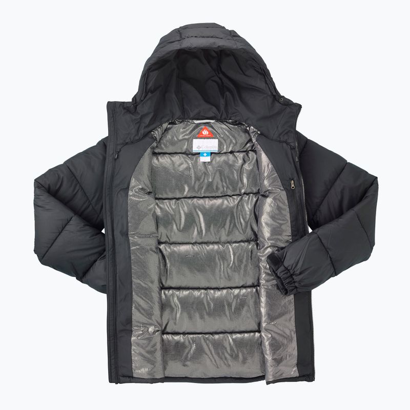 Pánská péřová bunda Columbia Pike Lake Hooded černá 1738032 10
