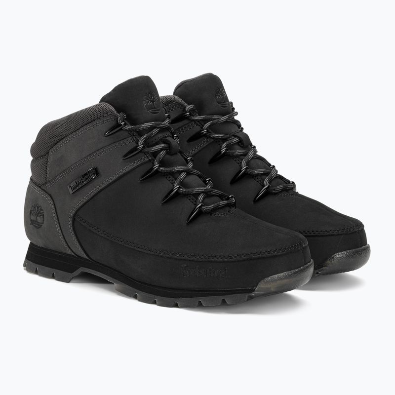Pánské boty Timberland Euro Sprint Hiker black nubuck/dark grey 4