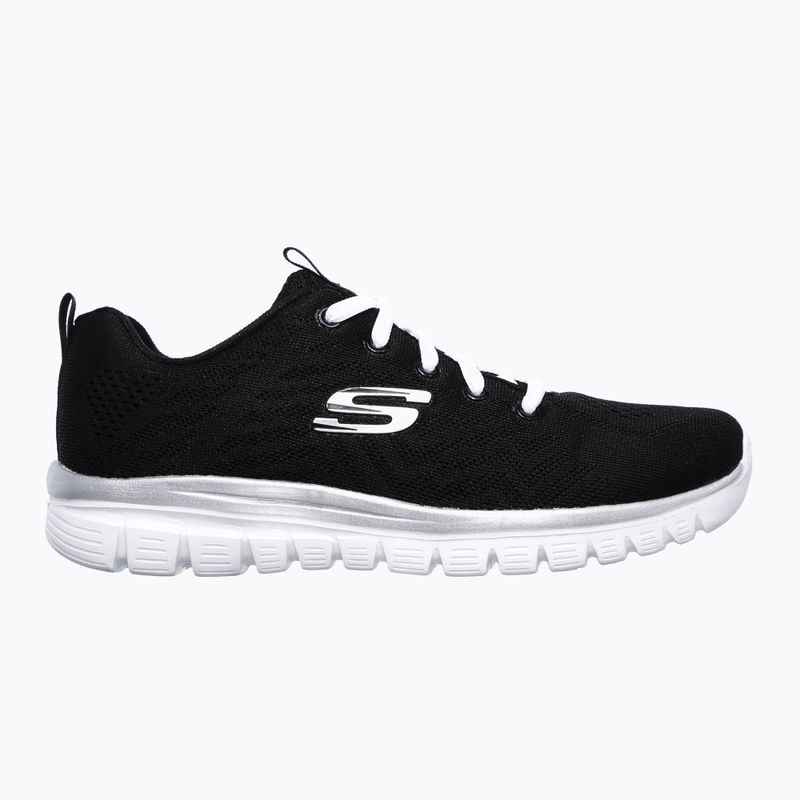 Dámské boty SKECHERS Graceful Get Connected black/white 8