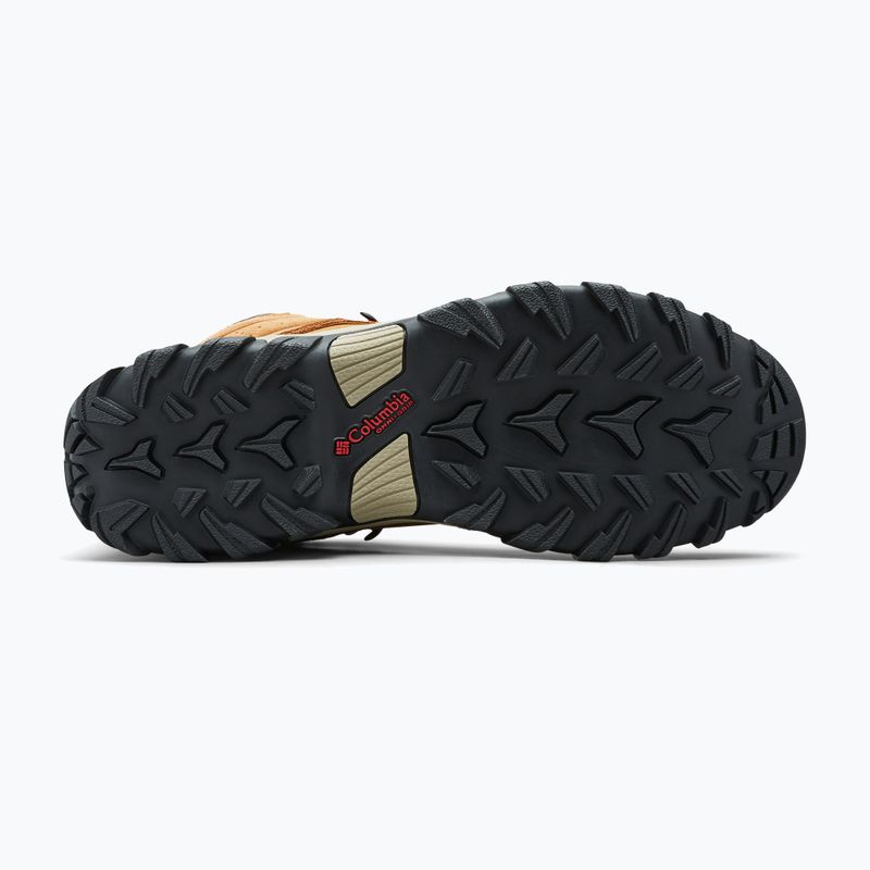 Columbia Newton Ridge Plus II Suede WP elk/mountain red pánské trekové boty 14