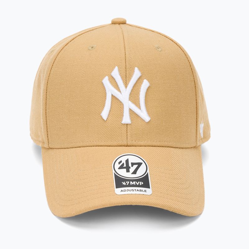 Kšiltovka 47 Brand MLB New York Yankees MVP light tan 2
